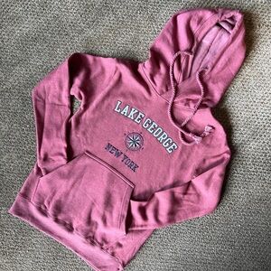 Lake George Women's Pink Hoodie